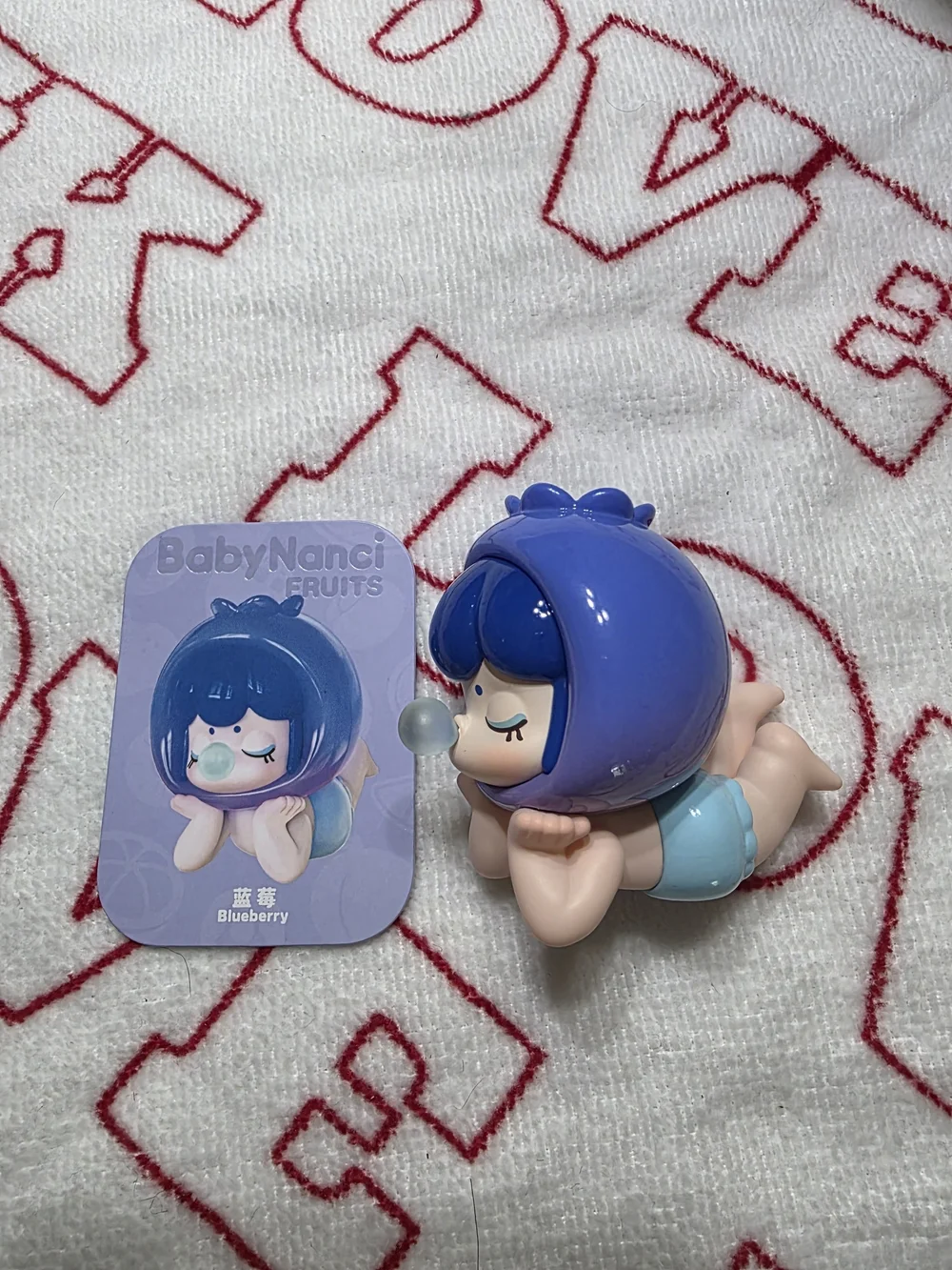 Blueberry Baby Nanci Figurine